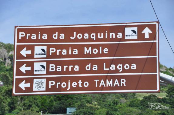 Praias na região da Lagoa da Conceição, leste Florianópolis, em Santa Catarina